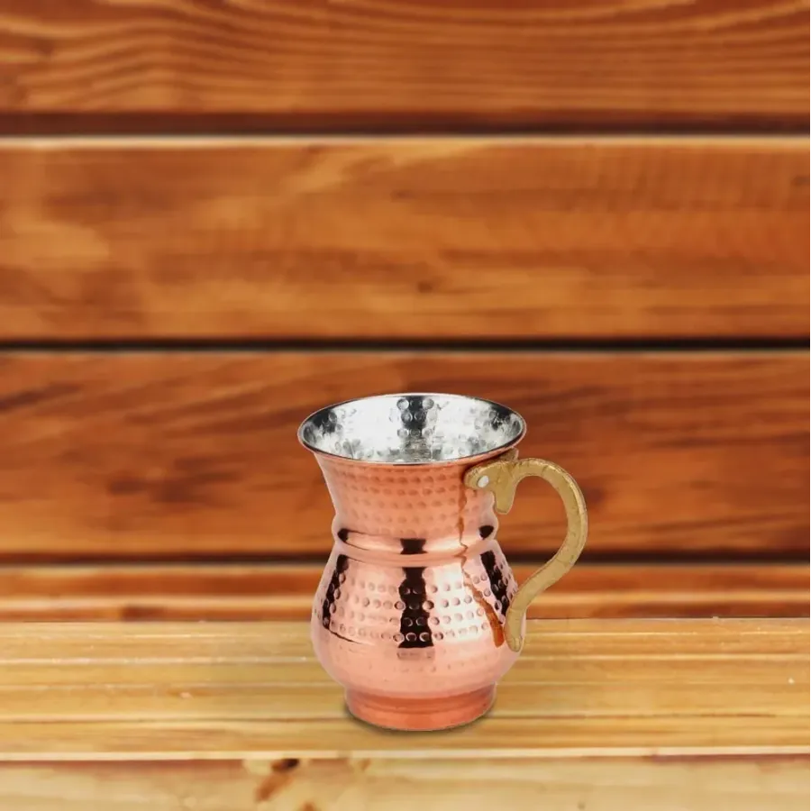 Bakır Ayran Bardağı 1 Adet