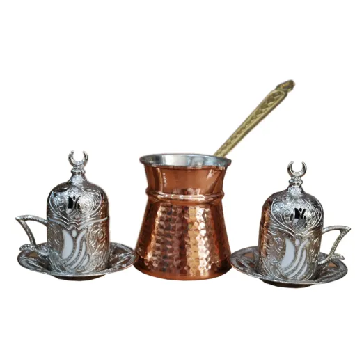 Bakır Kahve Seti