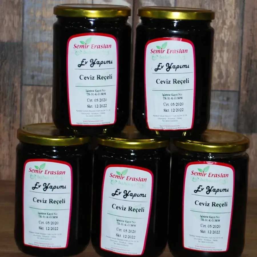Ceviz Reçeli 1 Kg 5 Adet
