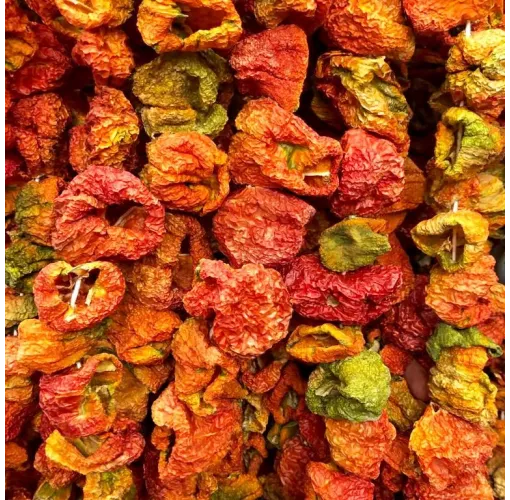 Dolmalık Kuru Acı Biber Alacalı 1 Bağ (45-50 Adet)