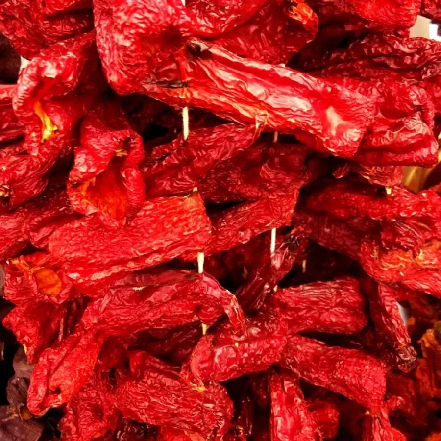 Dolmalık Kuru Kapya Tatlı Biber 1 Bağ (45-50 Adet)