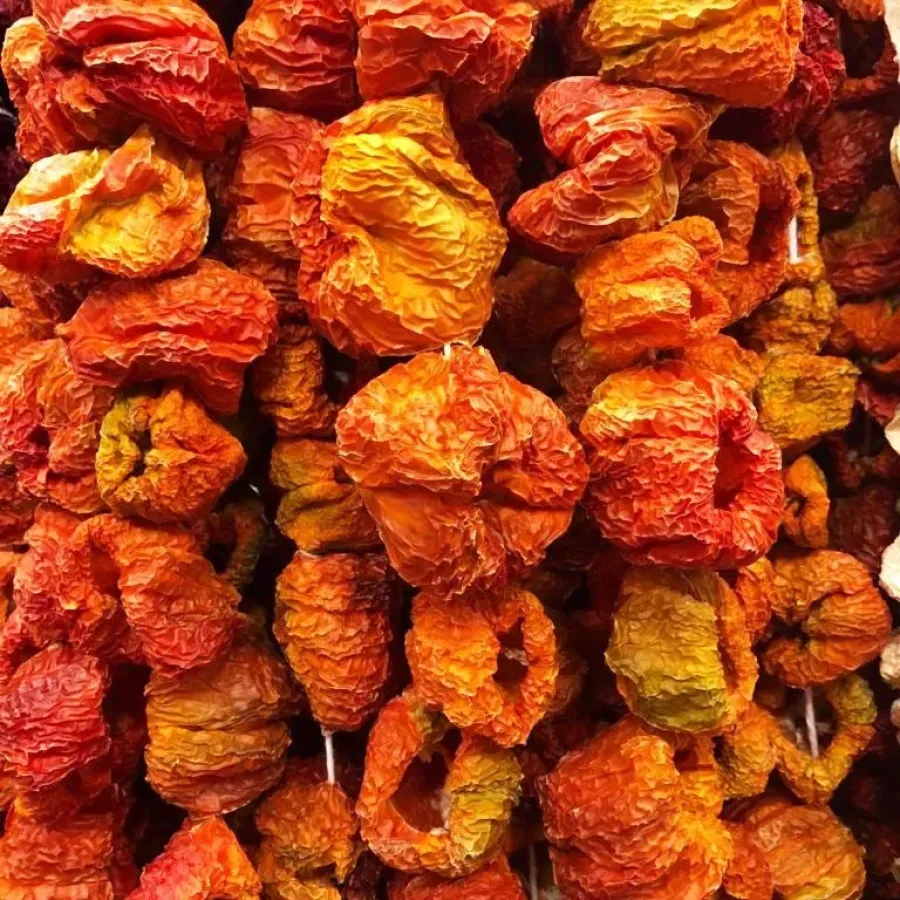 Dolmalık Kuru Tatlı Biber Sarı 1 Bağ (45-50 Adet)