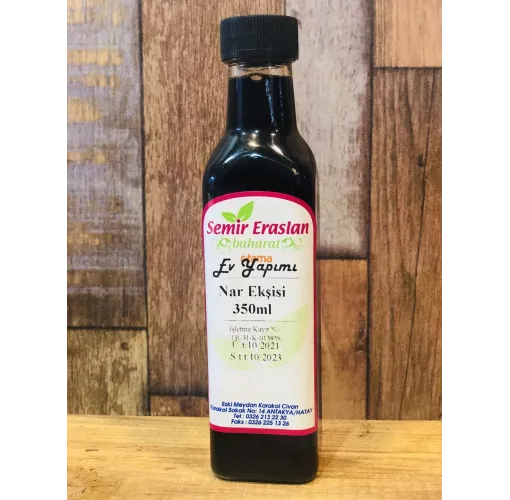Ev Yapımı Nar Ekşisi 350 gr ( Cam Şişe )