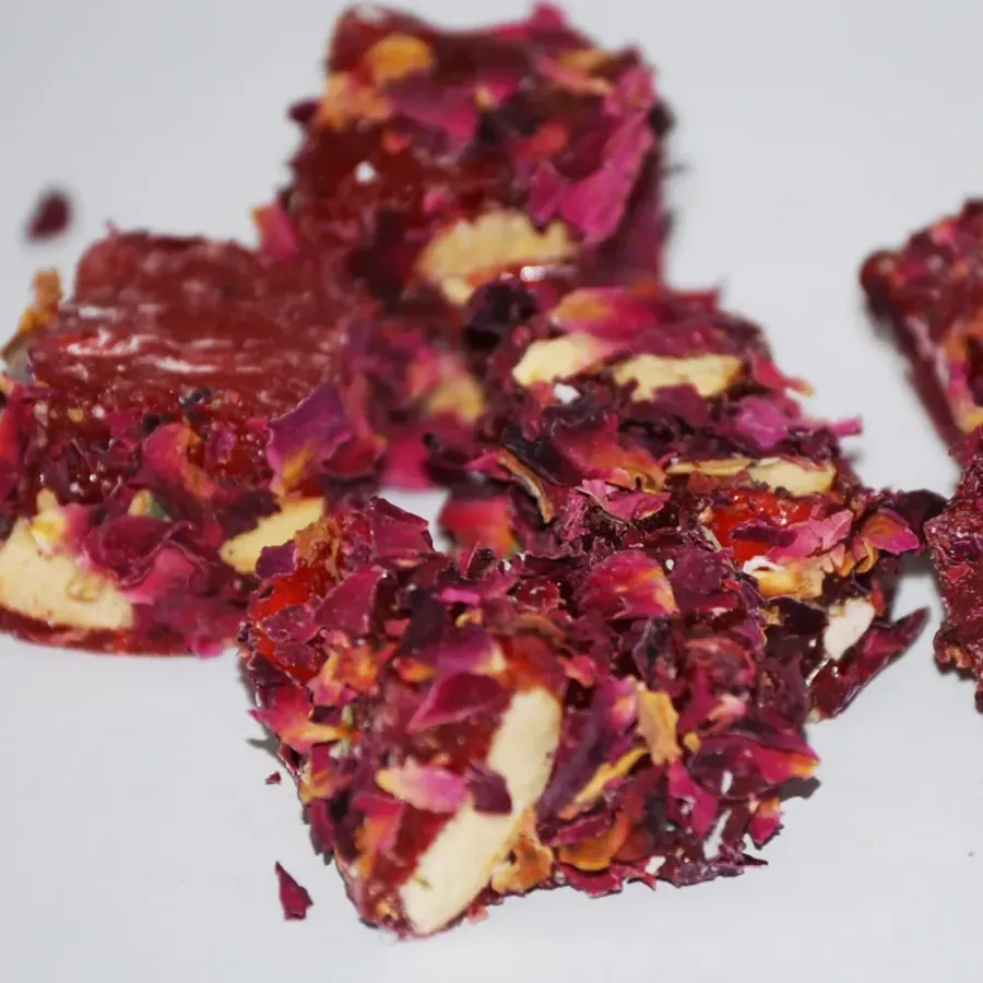 Gül Yapraklı Lokum 300gr