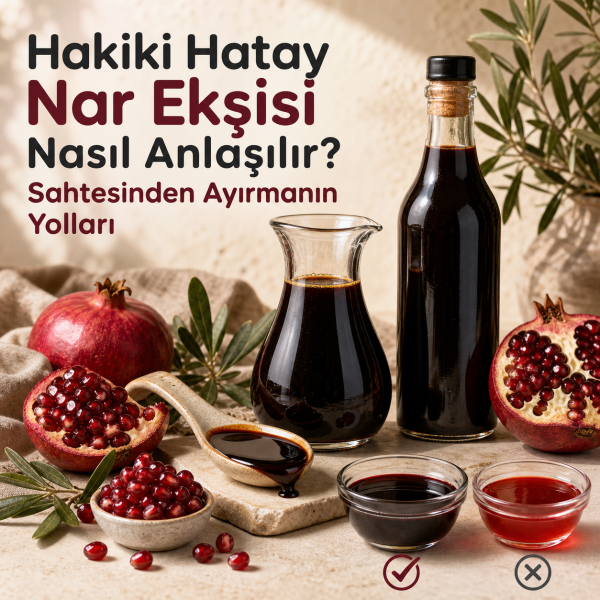 Hakiki Hatay Nar Ekşisi Nasıl Anlaşılır? Sahtesinden Ayırmanın Yolları