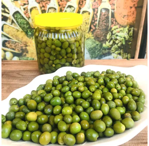 Halhalı Zeytin ( Tatlanmış-Kırılmamış ) Minik 1 Kg