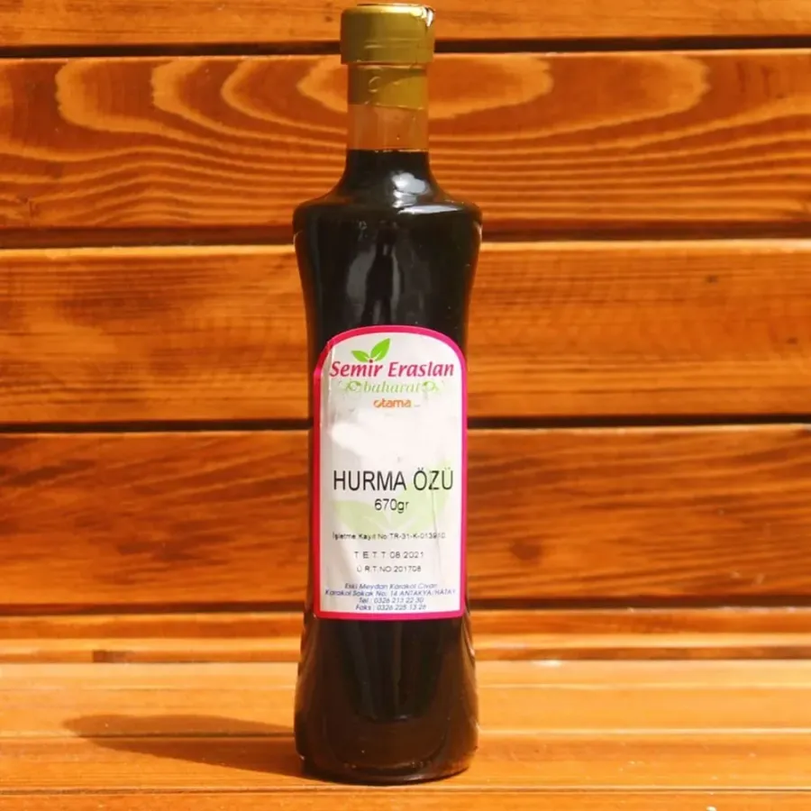 Hurma Özü ( Soğuk Sıkım ) 670 Gr Özel Kutulu