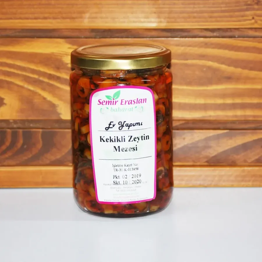 Kekikli Zeytin Mezesi 600 Gr
