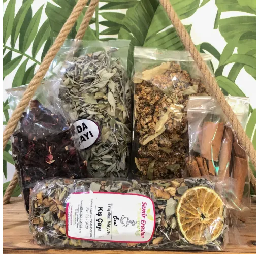 Kışa Özel Bitkisel Çay Paketi