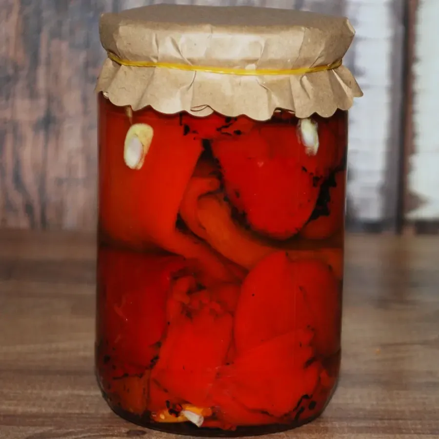 Közlenmiş Samandağ Tatlı Biber 800 Gr