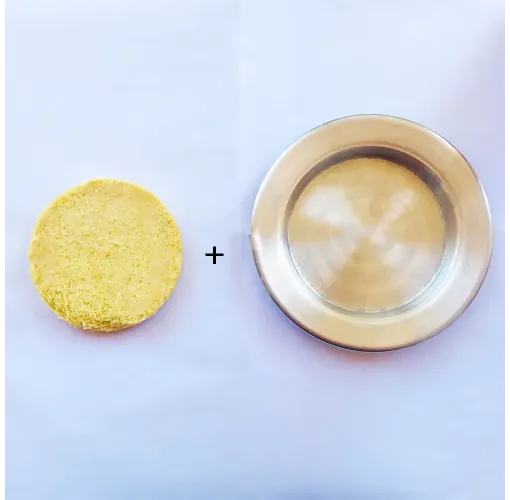 Künefe 1 Porsiyon 5'Li Paket Pişmemiş +1 Künefe Tabağı
