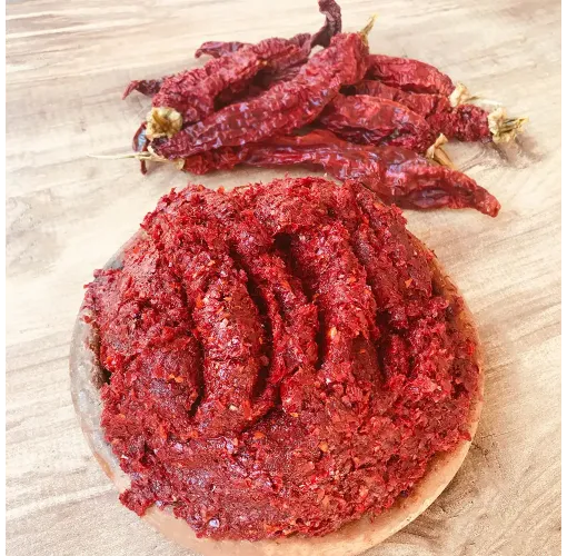 Kuru Baş Biber Salçası Tatlı (Dövme) 1 Kg