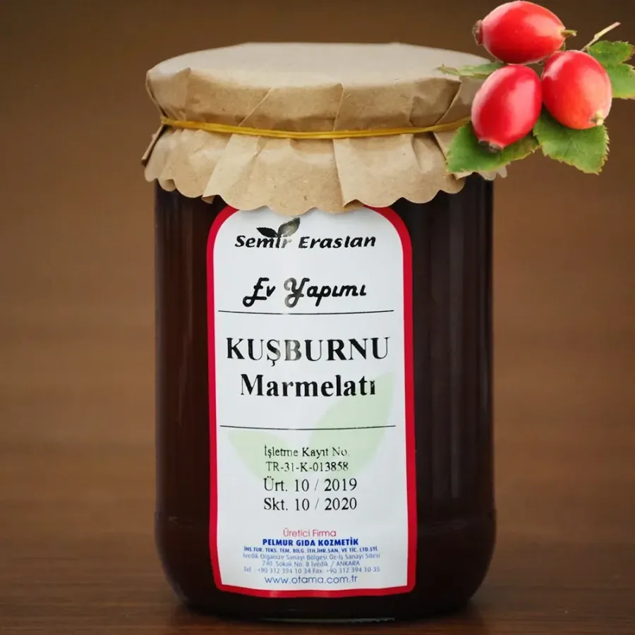 Kuşburnu Marmelatı Ev Yapımı 750 Gr