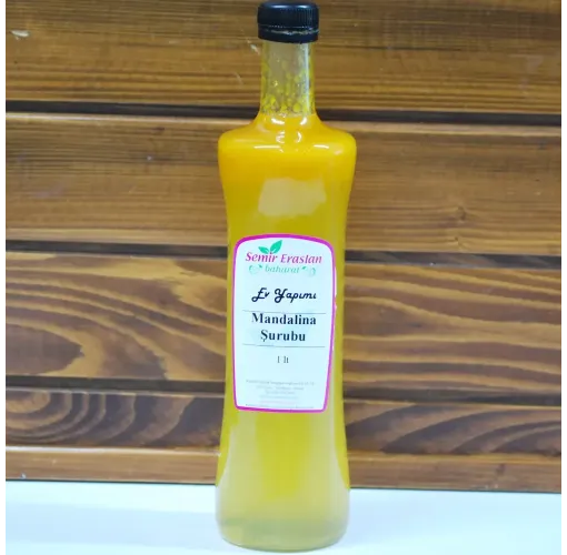 Mandalina Şurubu 1 Lt ( Ev Yapımı )
