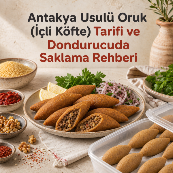 Antakya Usulü Oruk (İçli Köfte) Tarifi ve Dondurucuda Saklama Rehberi