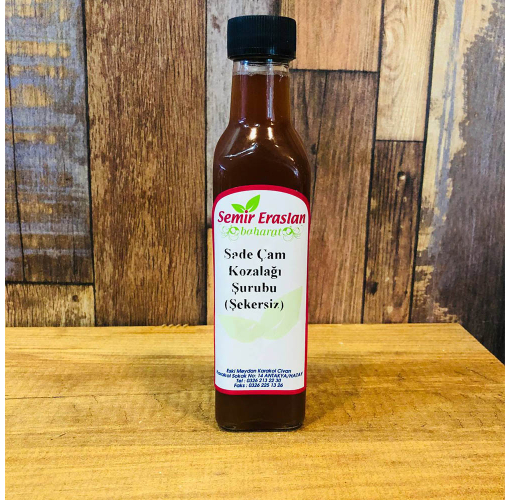 Sade Çam Kozalağı Şurubu (Şekersiz) 350 ML