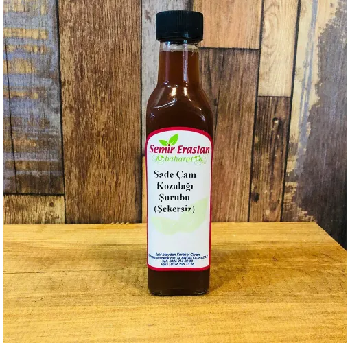 Sade Çam Kozalağı Şurubu (Şekersiz) 350 ML