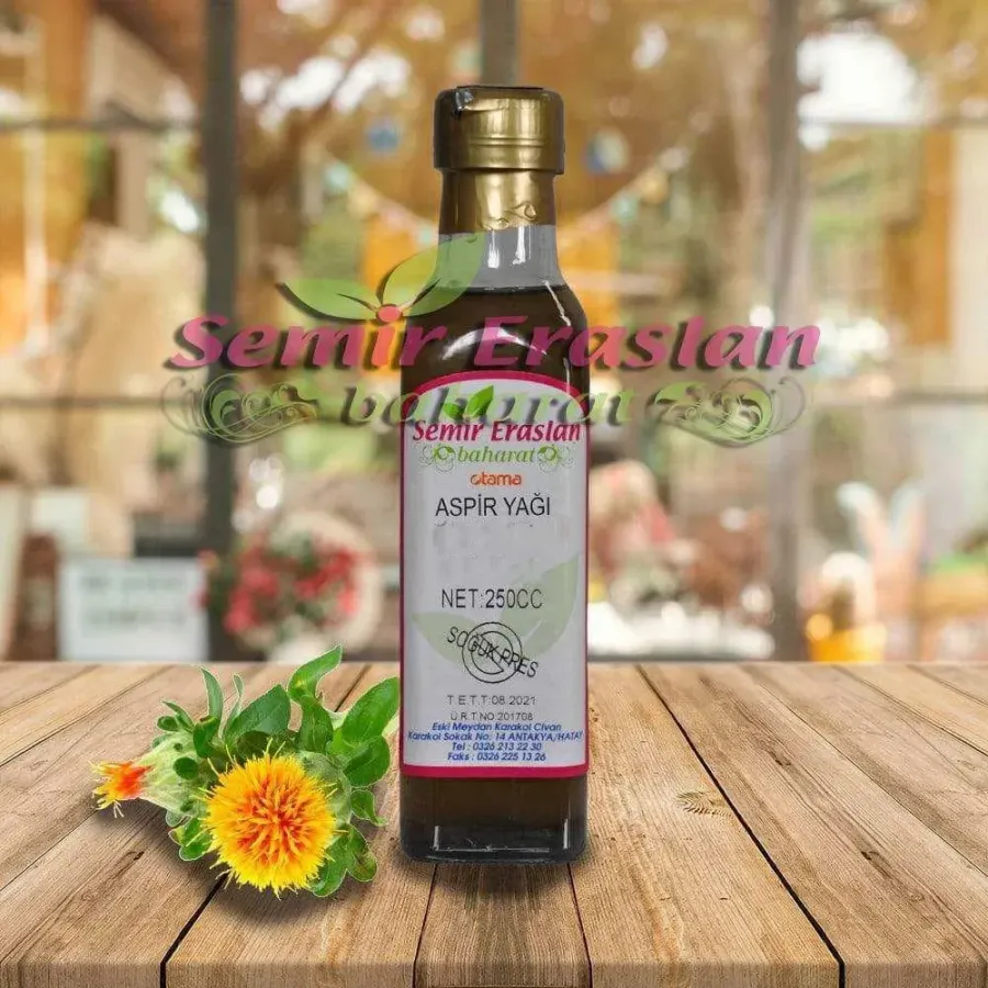 Semir Eraslan Aspir Yağı Soğuk Sıkım 250 Ml