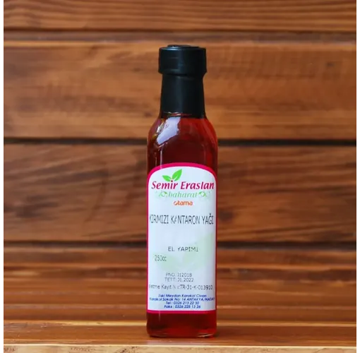 Semir Eraslan Ev Yapımı Kırmızı Kantaron Yağı 250 Ml