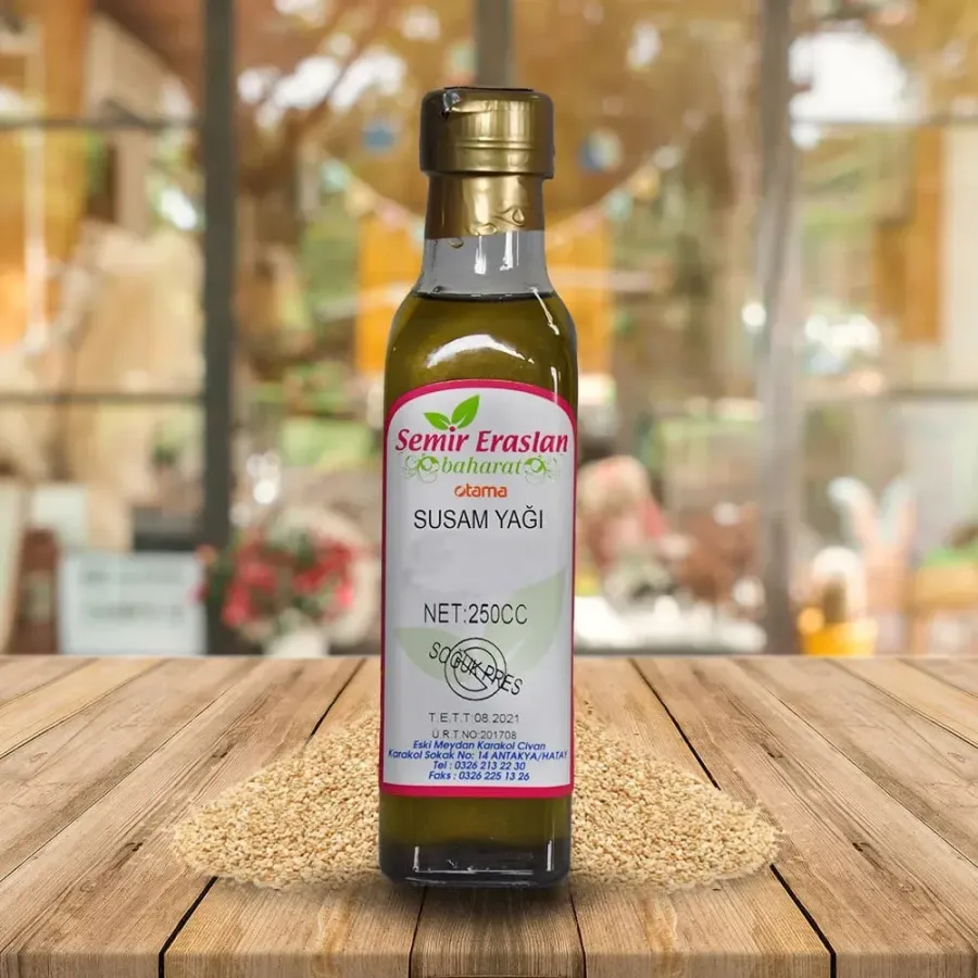 Semir Eraslan Susam Yağı Soğuk Sıkım 250 Ml