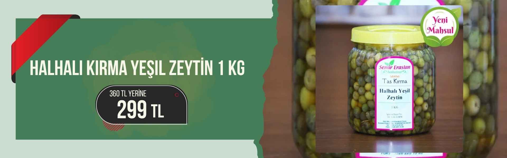 Halhali Zeytin 1 kg