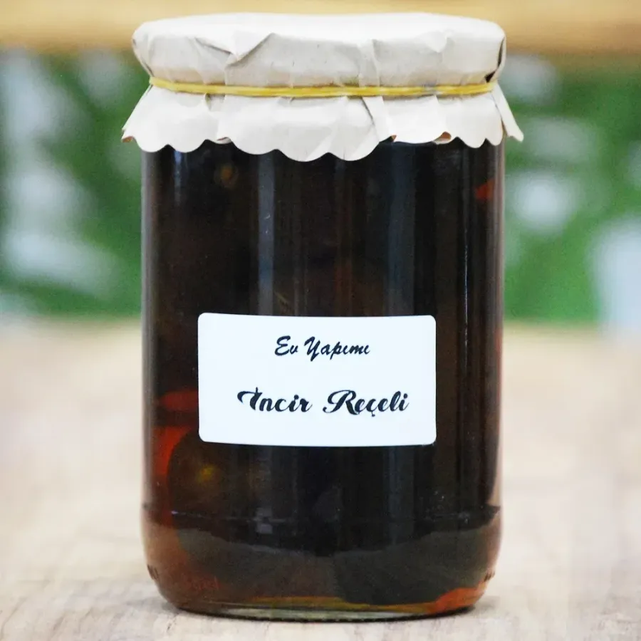 Yaş İncir Reçeli  Tane 1 Kg